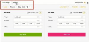 binance margin trading